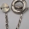 Broche Couture Céline Paris argenté