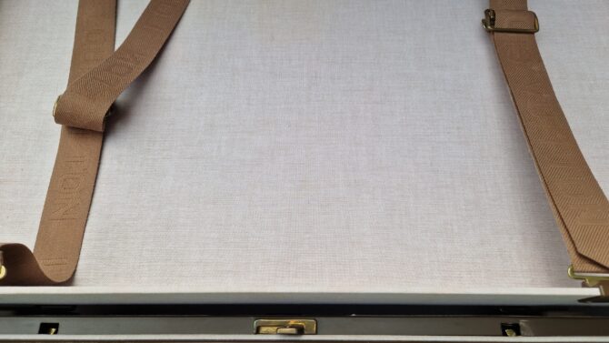 Valise Louis Vuitton rigide rouge texturé – Modèle rare des années 80 – Image 11