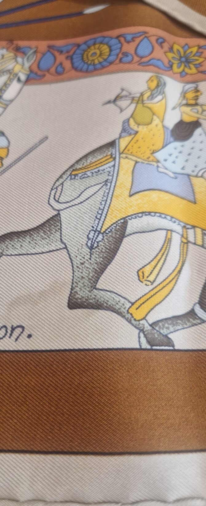 Carré Hermès  Fantaisies Indiennes  par Loïc Dubigeon – Édition spéciale de 1991 – Image 13
