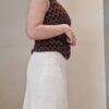 Gilet Chanel en tricot façon tweed -profil