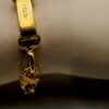 Bracelet vintage Céline – Chaîne torsadée en métal doré.jpg