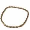 collier celine vintage en métal doré, longueur 58 cm-vue complète