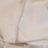 Châle Yves Saint Laurent en soie ivoire, motif jacquard feuillage ton sur ton EN : Yves Saint Laurent ivory silk shawl, tone-on-tone jacquard foliage pattern