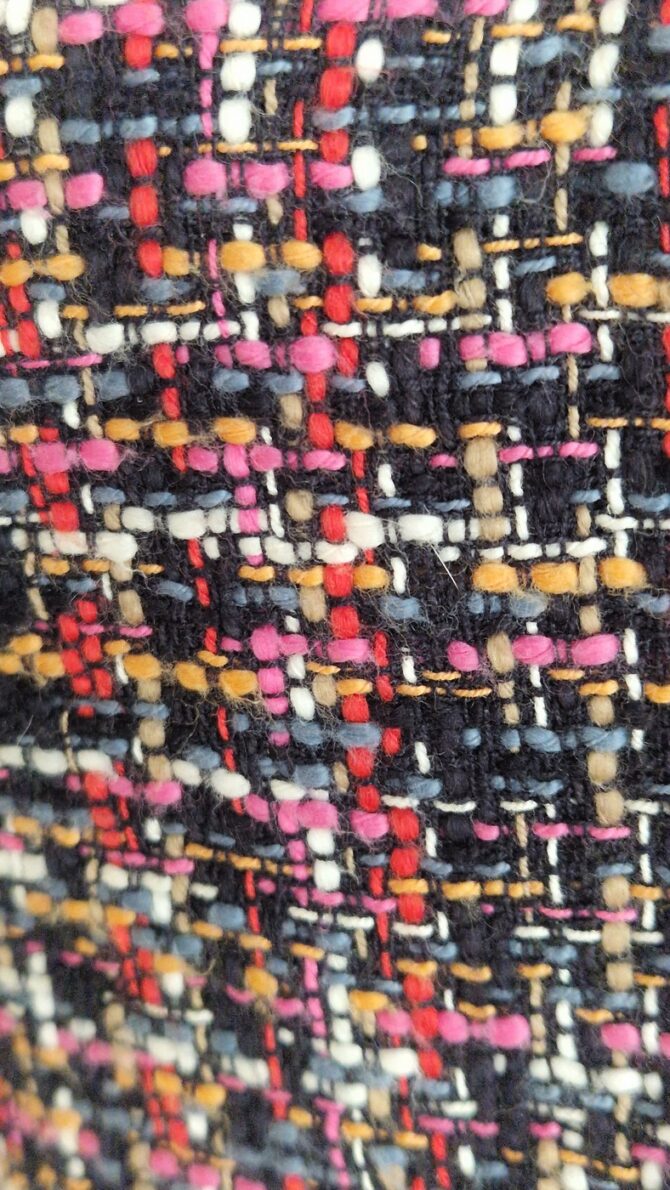 Tailleur jupe en tweed multicolore Etro – veste T.40 & jupe T.42 – Image 3