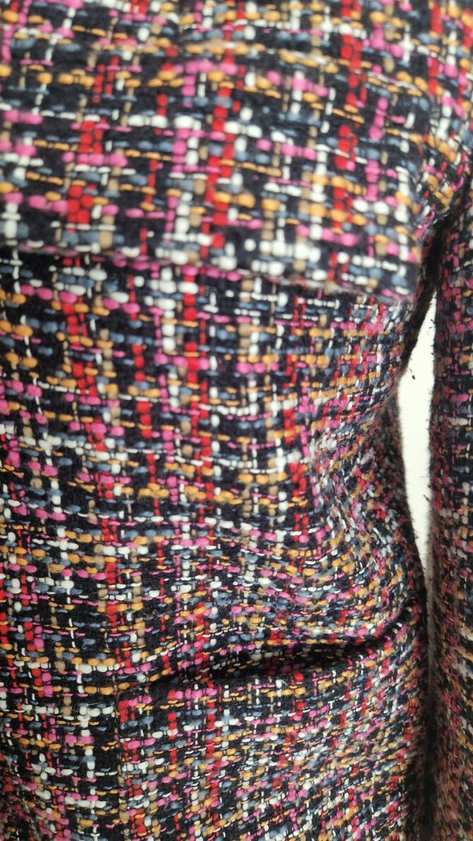 Tailleur jupe en tweed multicolore Etro – veste T.40 & jupe T.42 – Image 6