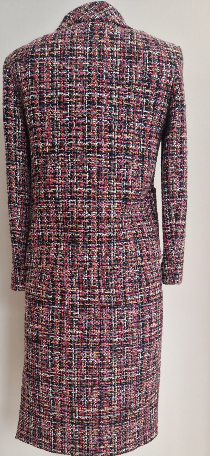 Tailleur jupe en tweed multicolore Etro – veste T.40 & jupe T.42 – Image 5
