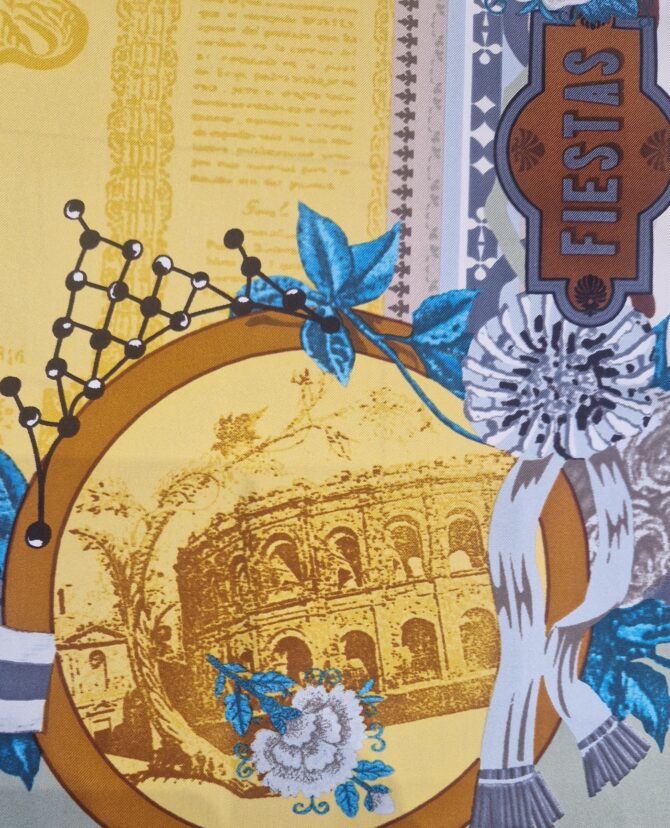 foulard christian lacroix detail