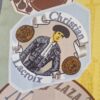 Portrait torero foulard Christian Lacroix / Torero portrait Christian Lacroix scarf