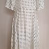 Robe chemise en soie à pois – La Prestic Ouiston Etat neuf, avec étiquettes dos
