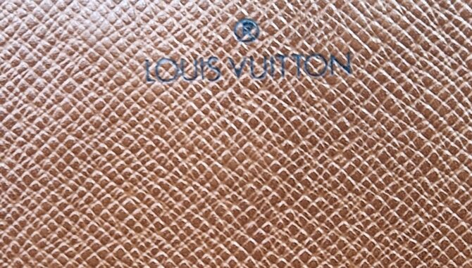 Sac Louis Vuitton Cartouchière MM – Toile Monogram et cuir naturel (circa 1980s) – Image 10