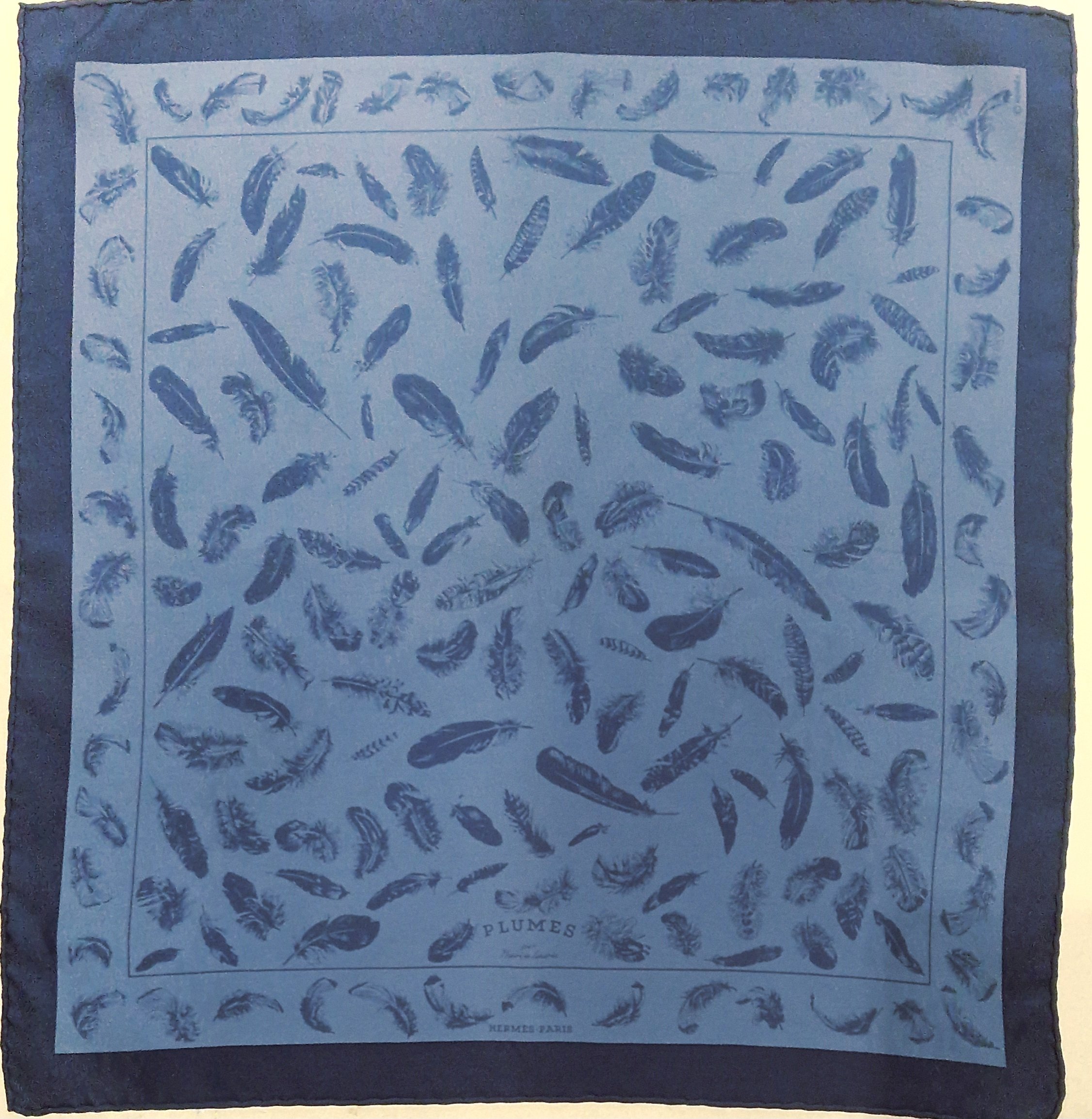 Pochette Hermès Les plumes par Henri de Linarès