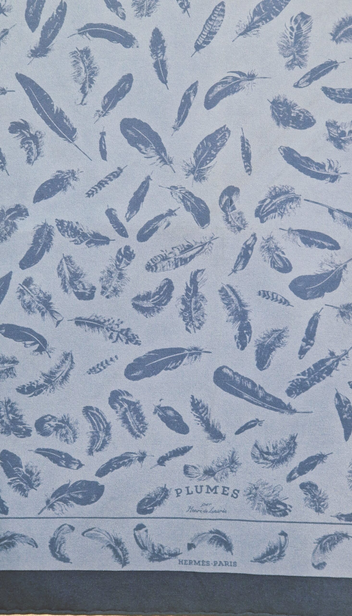 Pochette Hermès Les plumes par Henri de Linarès – Image 2