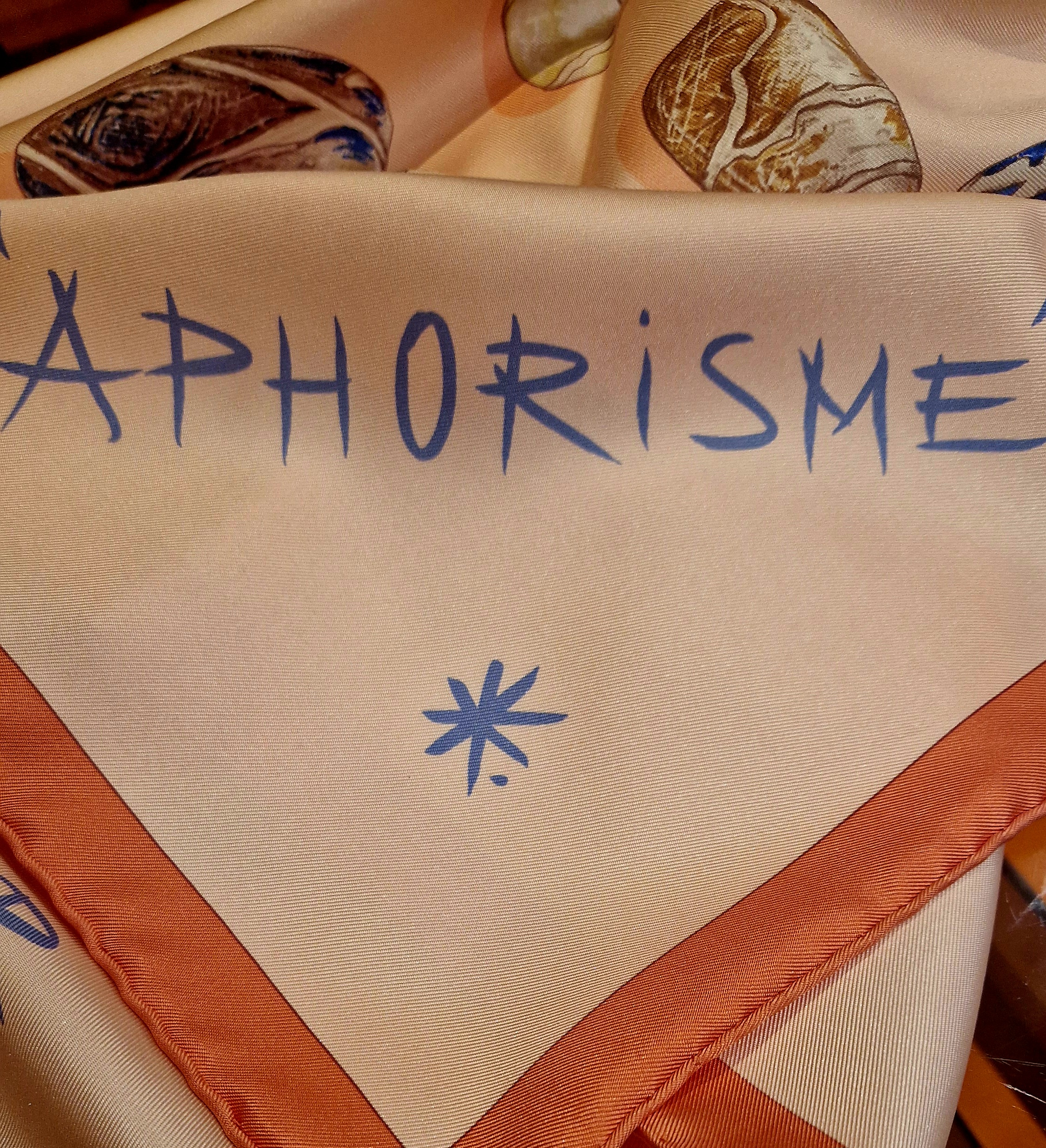 carré hermès aphorisme imposta chance par valérie dawlat-dumoulin