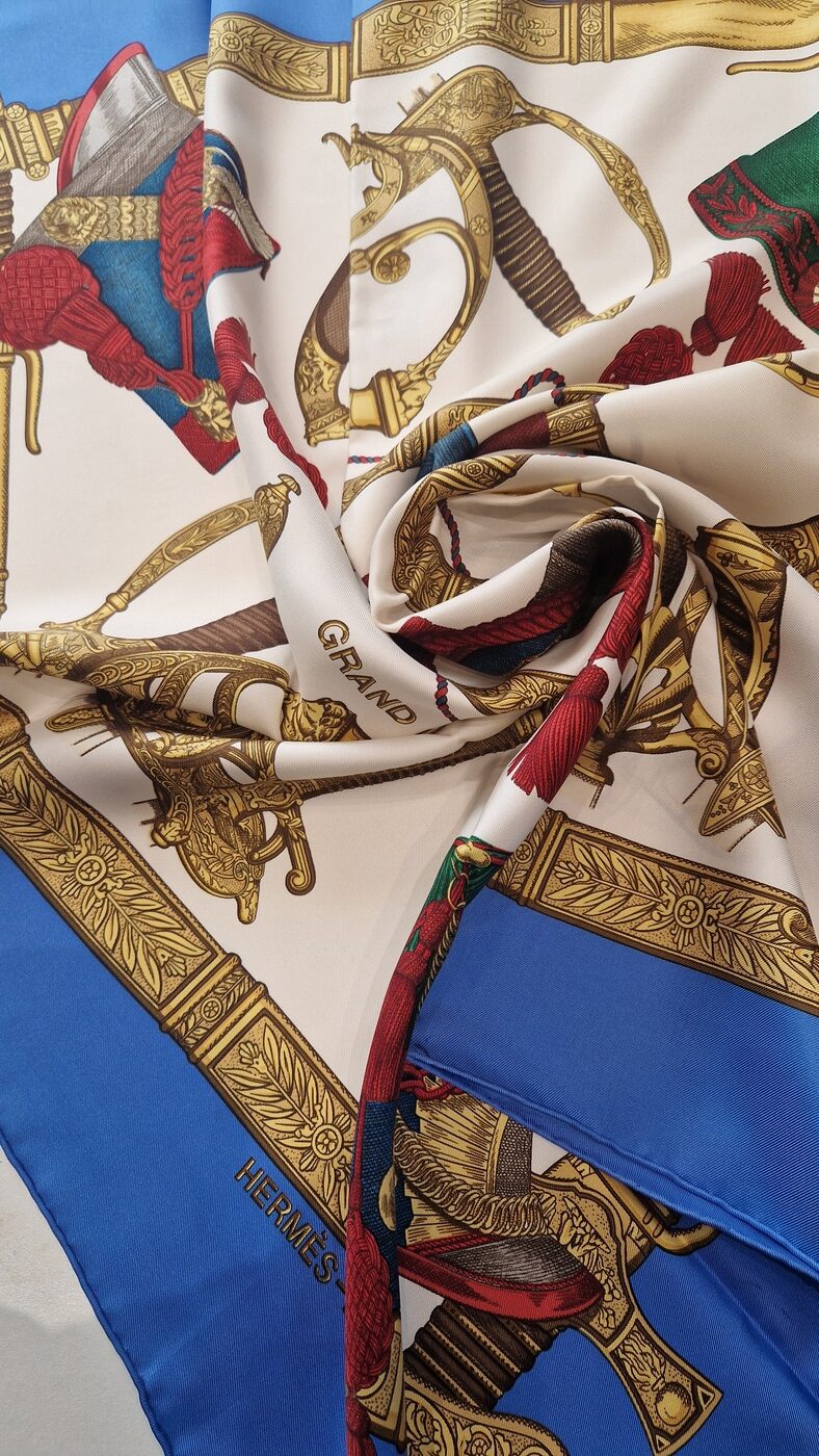 Carré Hermès Grand Uniforme par Joachim Metz 1985 – Image 5