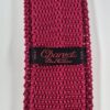 cravate-charvet-tresse-knitted-tie-red