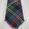 cravate-hermes-frange-tartan-ecossais-motif-bleu-pointe