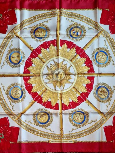 foulard commémoratif de la légion d'honneur bi-centenaire