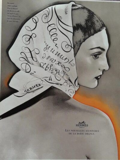 publicité hermès l'art d'écrire