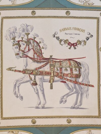 carré hermès harnais français premierempire par hugo grykar centre du carré