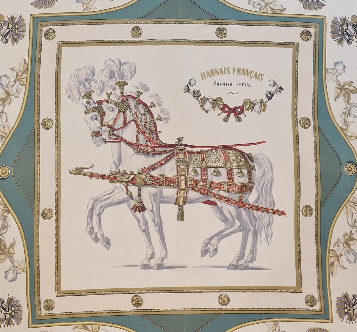 carré hermès harnais français premierempire par hugo grykar centre du carré