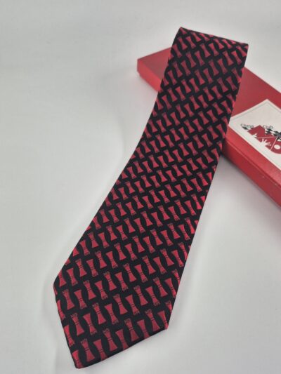 cravate-charvet-noir-rouge-motif-echec-nao (1)