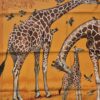 hermes-carre-les-girafes-robert-dallet-orange-occasion