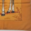 hermes-carre-les-girafes-robert-dallet-orange-occasion