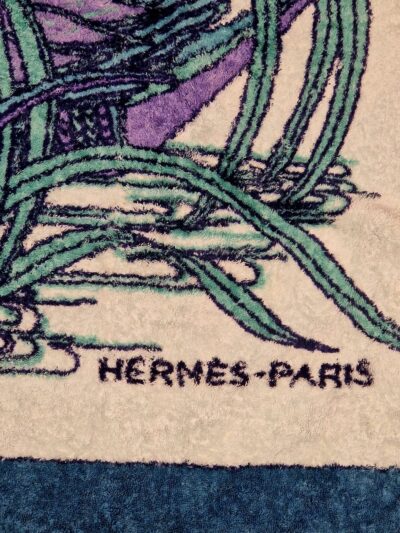 drap de plage hermès la mare aux canards